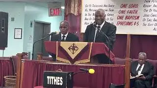 THE HOLY TEMPLE CHURCH, Sun. Night, Bis M. Samuels preaching and declaring God word.
