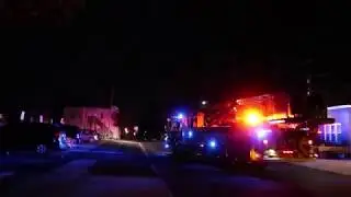 BFC Tower Ladder 91 Responding (FIRST VIDEO WITH A CANON G7X)