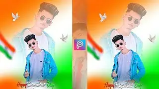 Double Photo Editing 15 August - Independence Day Photo Editing | 15 August Photo Editing 2024