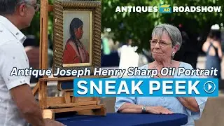 Preview: Joseph Henry Sharp Oil Portrait | Santa Fe&rsquo;s Museum Hill, Hr 2 | ANTIQUES ROADSHOW | PBS