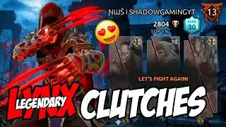 Using Legendary LYNX At His FULL Potential 😈 LYNX Compilation Part-11 ❤️&zwj;🔥 | Shadow Fight 4 Arena