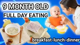 9 Month Baby Food Full Day Meal Plan  Healthy Breakfast, Lunch, Dinner  @LittleBitesKitchen-r8m 