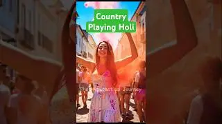 Holi Celebration Across Countries #holi #aishorts #aifusion #aiartcommunity #aiartsociety #aiart #ai