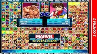 MARVEL VS CAPCOM VS SNK MUGEN 2019 [BY THIAGO CARDOSO] | #3CONTRA3