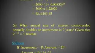 Compound Interest - Hindi