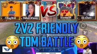 SK49 & ENVY VERSUS ONTOP & CHARII 😲 || 2V2 FRIENDLY TDM BATTLE 😍 || PUBGM NEPAL - GAURABYT ||
