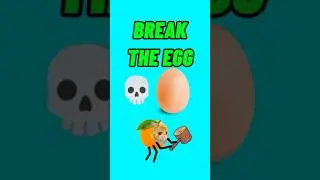 Break The Egg #cutecat #fruitcat #shorts