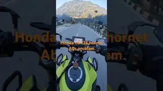 Honda cb 125 hornet abs problem #1million #automobile #hondabikes #hondacb125