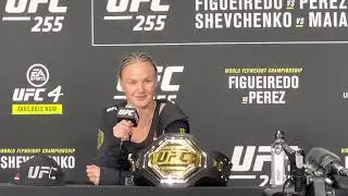 UFC 255: Valentina Shevchenko Post-Fight Press Conference