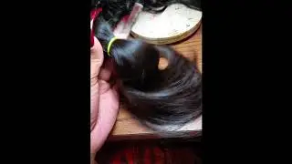 RAW INDIAN TEMPLE HAIR