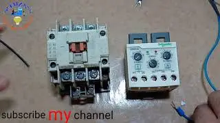 electronics over load relay ke connection Karne Ka Tarika