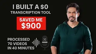 I Created a Free Transcription Alternative (Works Offline, Costs Nothing)