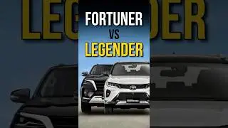 Toyota Fortuner vs Legender !!
