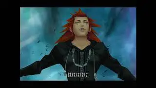 Kingdom Hearts II - Axel's Death (Japanese rescored)
