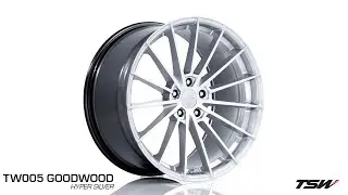 TSW TW005 GOODWOOD | 20X10.5 | HYPER SILVER