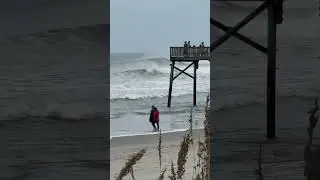 Hurricane Erin - APPROACH TO ATLANTIC BEACH, NC August 20, 2025 11:30am.
