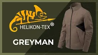 Bunda HELIKON GREYMAN DuraCanvas® - Military Range