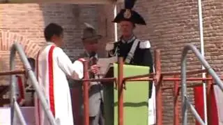 Raduno degli Alpini a Riolo Terme, 2002  (video n. 3)  - La Cerimonia -