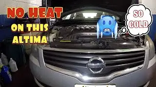 В этой Altima нет отопления. ПОЧЕМУ? Потому что