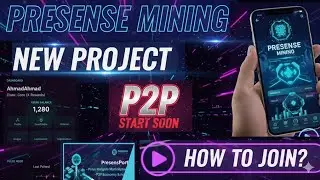 Presens Nova Mining App | Presens P2P & Withdraw | Shopping with SENS Coin|Don't miss 