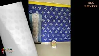 TOP 30 WALL STENCIL DESIGN IDEAS 2025 || BEST BEDROOM WALL STENCIL DESIGN IDEAS || @Dkspainter461