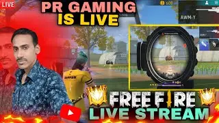 PR GAMING IS LIVE 🔴 FREE FIRE MAX 🏆 BR RANK PUSH GAMEPLAY AJAO DOSTO