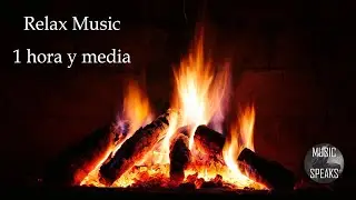 Relaxing Music with Fireplace | M&uacute;sica Relajante con Fogata - CALM, ESTUDY, SLEEP 2021