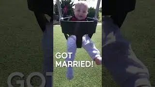 1st Time on a Swing! #cutebaby #playground #godisgood #shorts