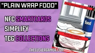 Plain Wrap Food Themed Smartcard for Food Token Commander Decks