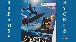 Smoking a vintage sterling special blend cigarette sealed pack review 