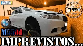 BMW F11 550D BAGGED - IMPREVISTOS - #castorsuspensoes #DRMSUSPENSIONS - CASTOR AIR RIDE SENSOR