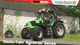 FS25 | Deutz-Fahr Agrotron Series (interactive control ready) - Farming Simulator 25 Mods Review QHD