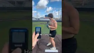 Kid just hit 95MPH⛽️ #shorts