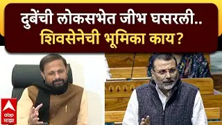 Naresh Mhaske Navi Delhi : निशिकांत दुबेंची लोकसभेत जीभ घसरली..नरेश म्हस्केंची प्रतिक्रिया काय?