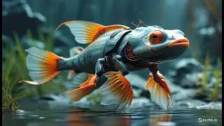 Amazing Amphibious Robot &ndash; Swims Like a Fish, Walks on Land!