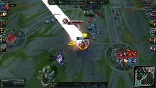 1000IQ URF LUX PENTA KILL 1V5