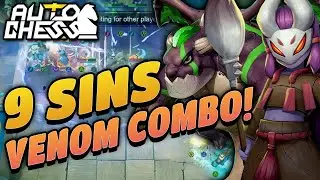 Grimtouch + Venom Combo in 9 Assassins! | Auto Chess Mobile | Zath Auto Chess 161