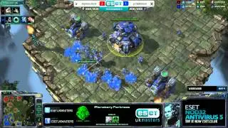 ESET UK Masters Showmatch - [P] Ourk vs [T] Bobson - Map 4