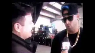 Wisin Backstage Latin Grammy's