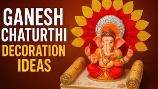 Cardboard se ganesh decoration ideas|Ganesh chaturthi easy craft|cardboard easy craft 