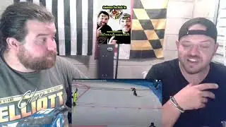 Racing on ICE?! NASCAR Fan Reacts To 