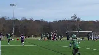 Great hustle and ride by Adin to create turnover - Bermuda Run 11-16-19