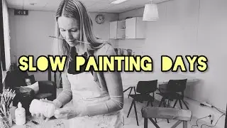Slow painting days #artvlog #195