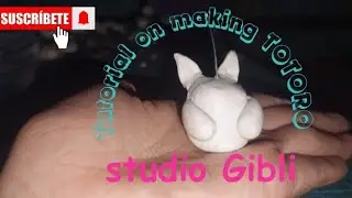 Tutorial on Making TOTORO  from Clay to make key chains etc. Cara membuat kerajinan clay TOTORO