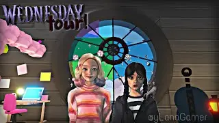 🎻 Wednesday addams and Enid Sinclair room! TOUR Adopt Me - yLana Gamer