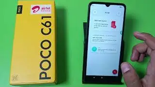 Sim Not Found Airtel Poco C51 | how to fix that problem showing on screen on your mobile