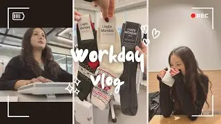 workday vlog | foreigner in a korean company 👩🏻‍💻