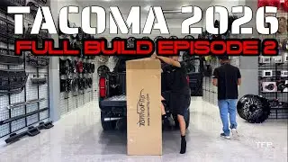 Модификация Tacoma &ndash; Эпизод 2: Дефлекторы на двери, коврик в кузов, напольные коврики, решетка ра...
