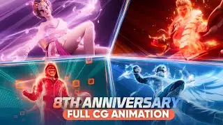 FF 8th Anniversary full CG Animation - 8th Anniversary Story video Free Fire - Infinity 8th Anniv FF