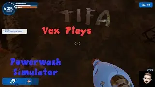 Vex Plays Powerwash Simulator Part 3- Final Fantasy VII Edition